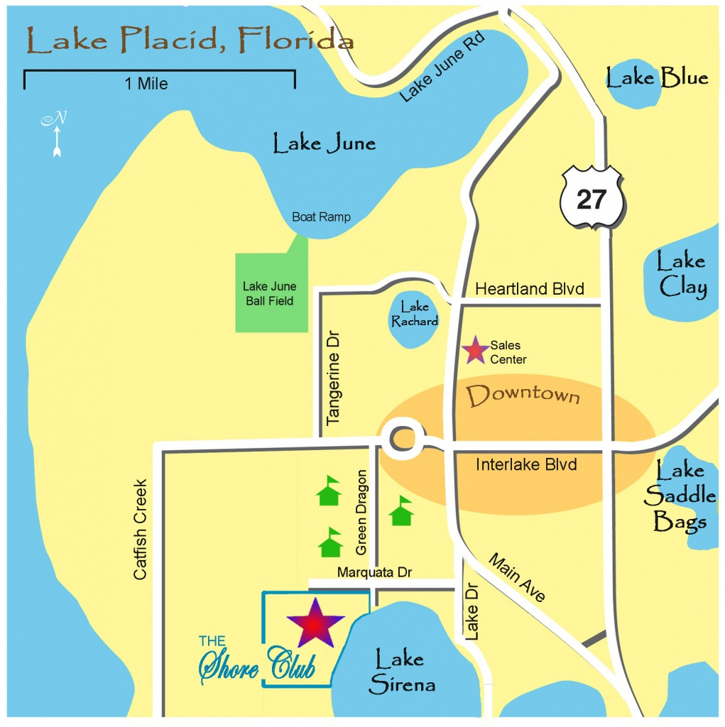 Lake Placid Florida Map Printable Maps