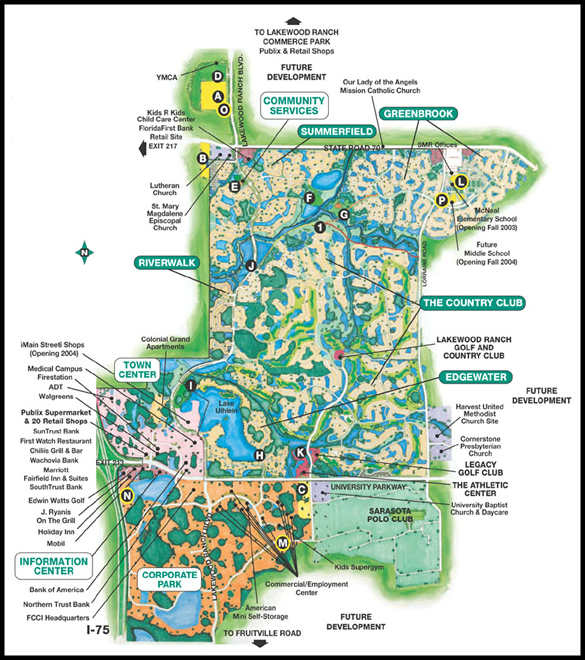 Lakewood Ranch Florida Map Map Of Zip Codes