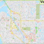 Large Detailed Map Of Venice Florida