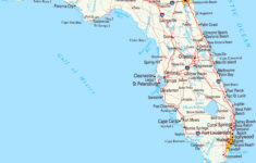 Large Roads And Highways Map Of Florida State With Cities Vidiani