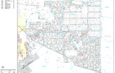 Lehigh Acres Florida Wall Map Premium Style By MarketMAPS