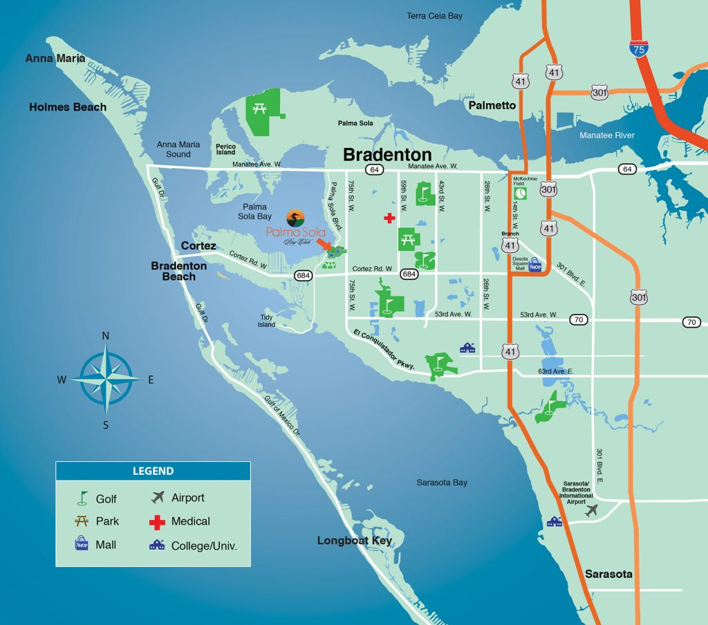 Location Bradenton Fl Map New Condominiums For Sale In Bradenton 