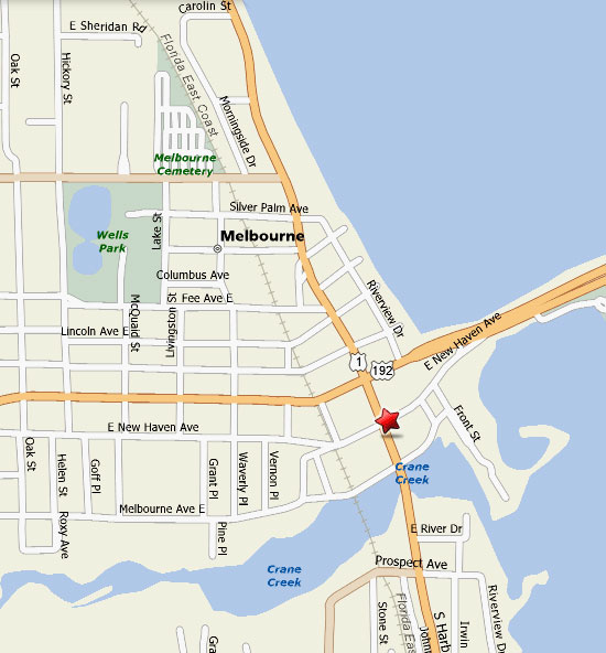 map of melbourne florida        <h3 class=