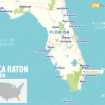 Map Of Boca Raton Florida Live Beaches