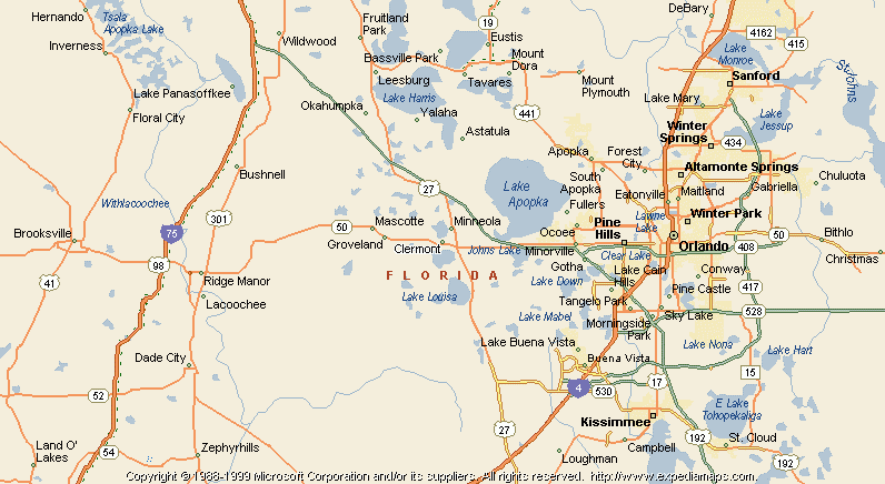 Map Of Clermont