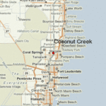 Map Of Coconut Creek Florida Tourist Map Of English