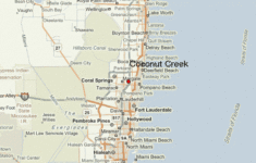 Map Of Coconut Creek Florida Tourist Map Of English