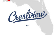 Map Of Crestview FL Florida