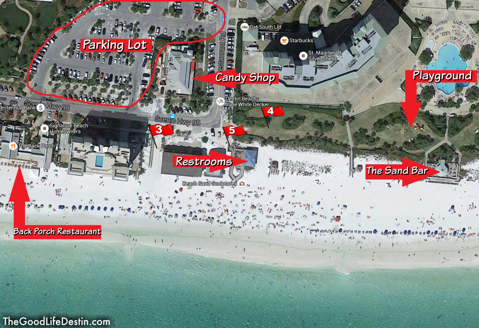 Map Of Destin Florida And Surrounding - Map Of Destin Florida And Surrounding Cities Printable Maps 1536x1054