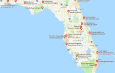 Map Of Florida Airports Orlando Sanford International Airport Map Of