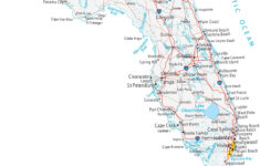 Map Of Florida Cities And Roads GIS Geography