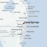 Map Of Florida Showing Coral Springs Oconto County Plat Map