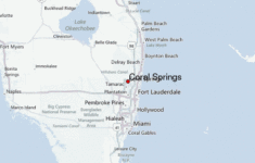 Map Of Florida Showing Coral Springs Oconto County Plat Map