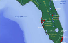 Map Of Florida State USA Nations Online Project