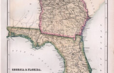 Map Of Georgia And Florida