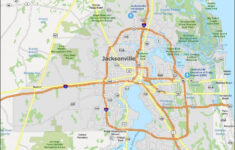 Map Of Jacksonville Florida GIS Geography
