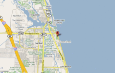 Map Of Jupiter Beach Resort Jupiter