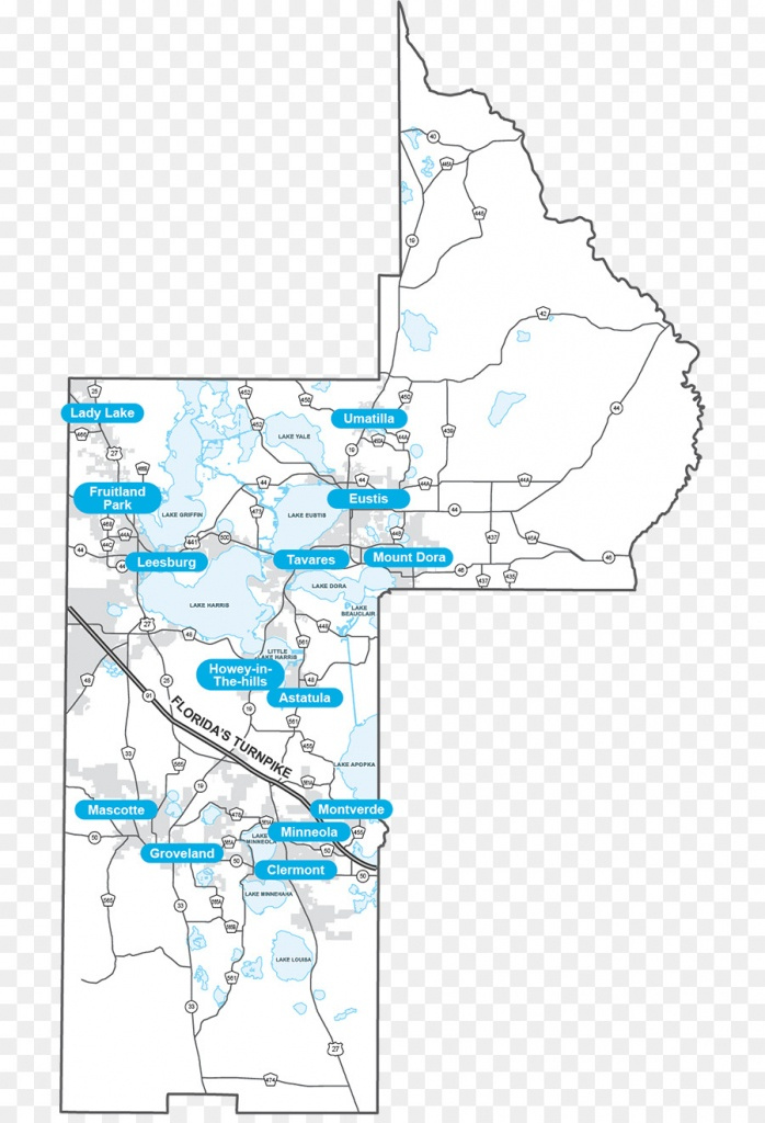 Map Of Lake County Florida Printable Maps