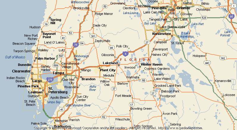 Map Of Lakeland