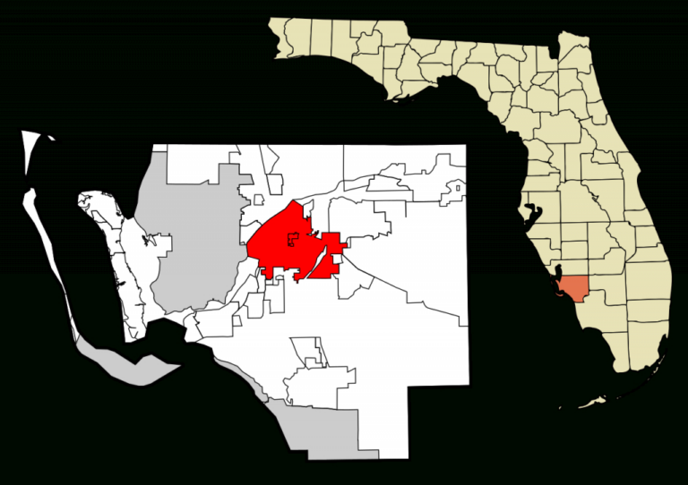 Map Of Lee County Florida Printable Maps | Maps Of Florida