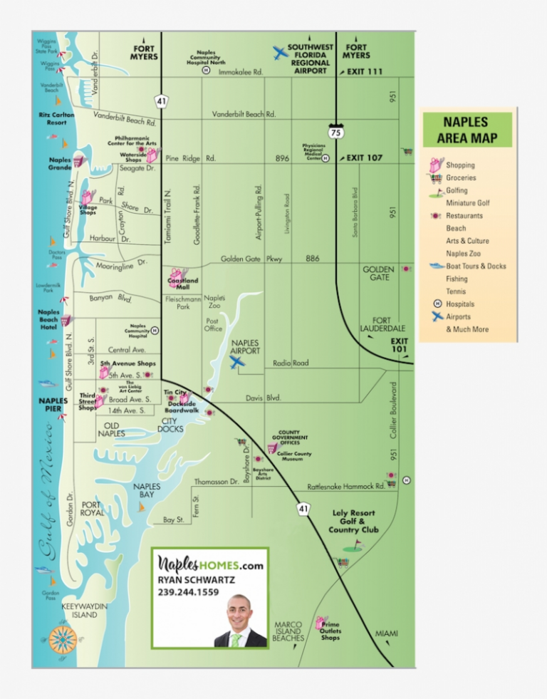 Map Of Naples Florida Neighborhoods Printable Maps Maps Of Florida