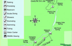 map of natural springs in florida printable maps 1 Map Of Natural Springs In Florida Printable Maps