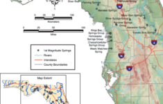Map Of Natural Springs In Florida Printable Maps