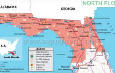Map Of Northern Florida Northern Florida Map Of Florida Cities