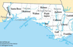 Map Of Panhandle Florida HolidayMapQ