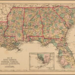 Map Of South Carolina Georgia Florida Alabama Mississipi And