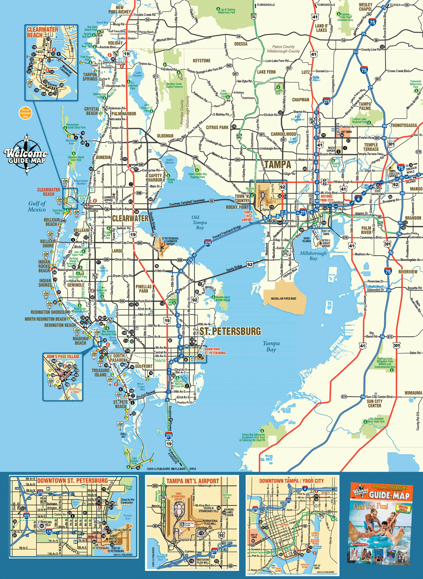 Map Of South Gulf Cove Florida Printable Maps