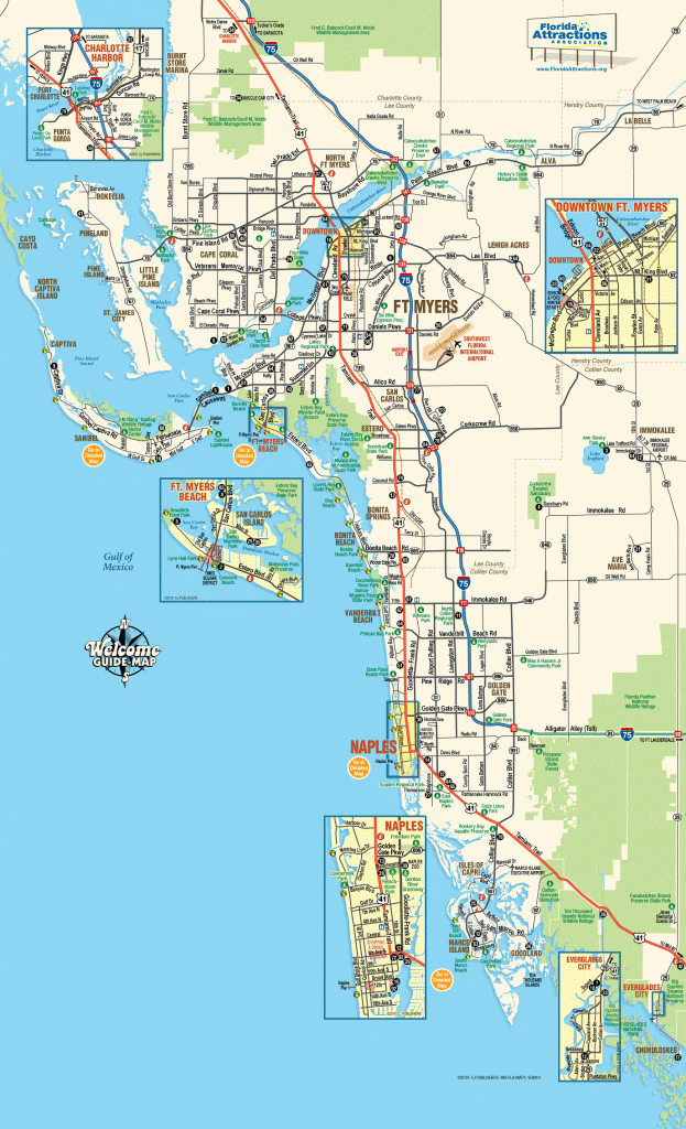 Map Of Southwest Florida Gulf Coast Printable Maps