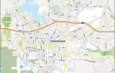 Map Of Tallahassee Florida GIS Geography