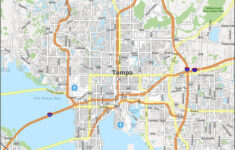 Map Of Tampa Florida GIS Geography