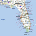 Map Of The Atlantic Coast Through Northern Florida Florida A1A