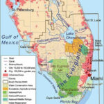 Map Of The Everglades Area SOURCE Kmusser Wikipedia Coastal