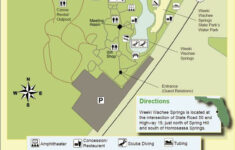 Map Of Weeki Wachee Springs State Park Florida State Parks State