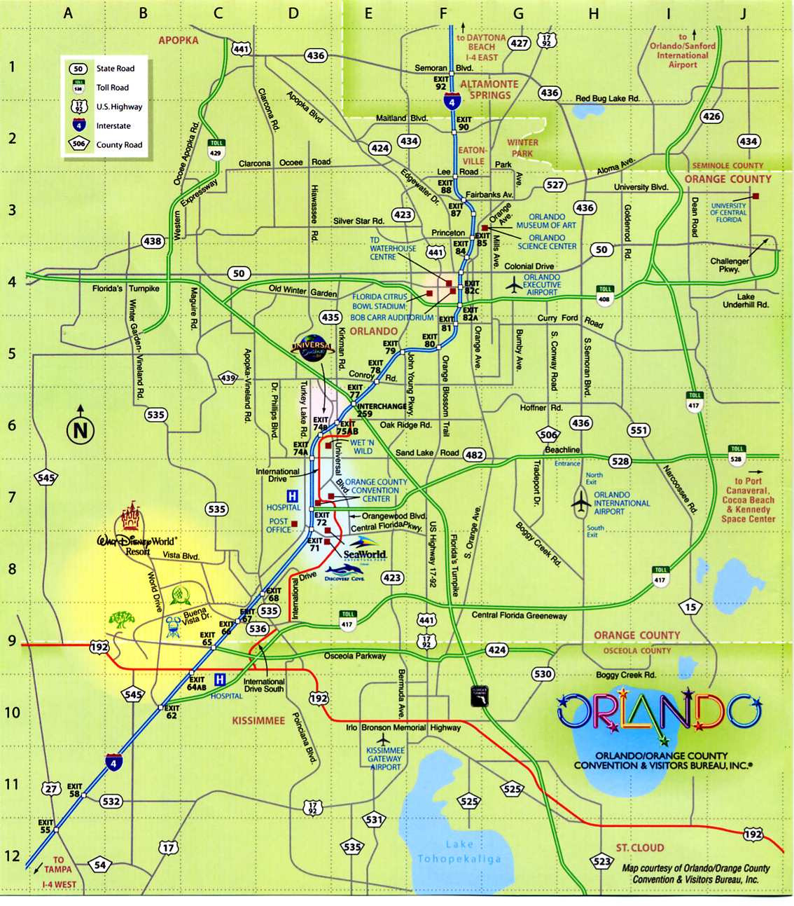 Maps Of Dallas Orlando Florida Map