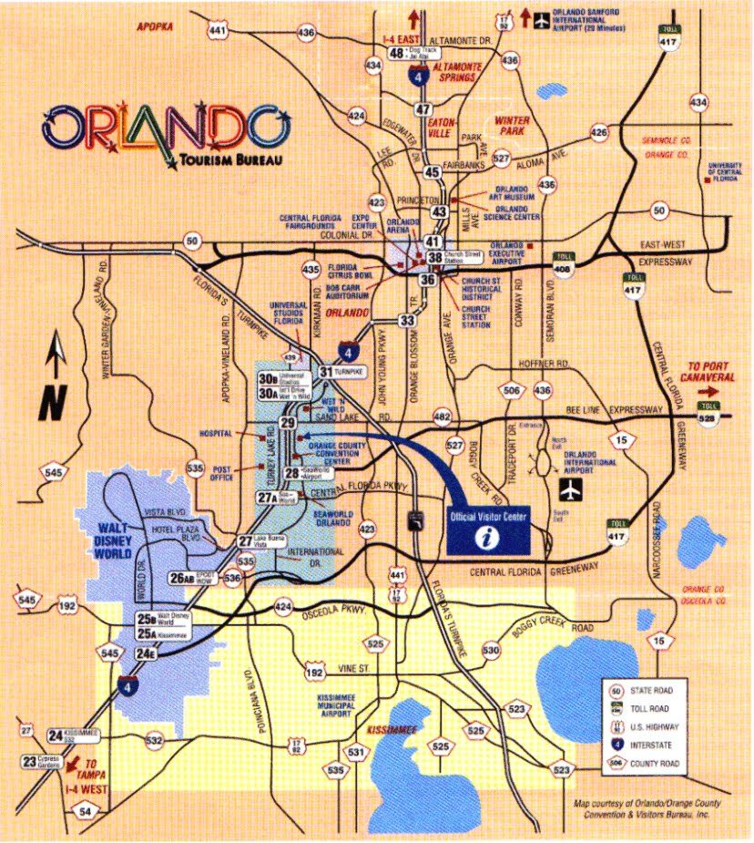 Maps Of Dallas Orlando Florida Map