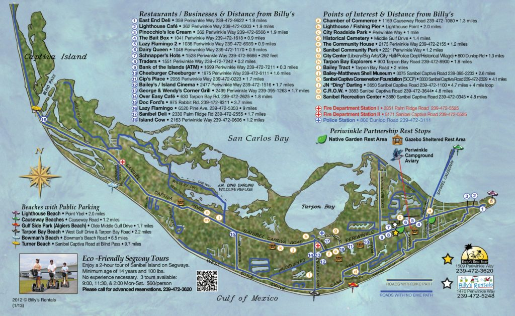 Maps Of Sanibel Island Sanibel Map Favorite Places Spaces 