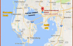 Maps Of Tampa Bay Florida USA St Petersburgh Clearwater