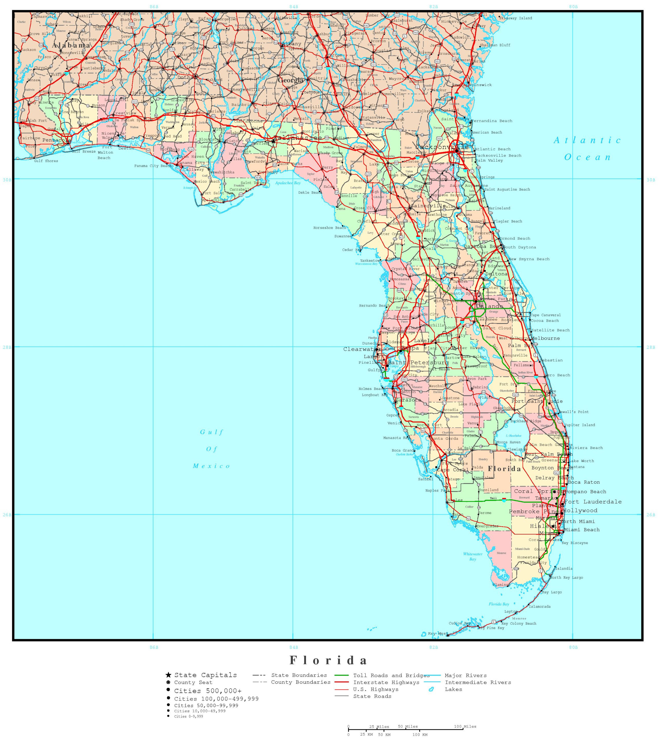 More Sea Level Rise Maps Of Florida s Atlantic Coast Florida 