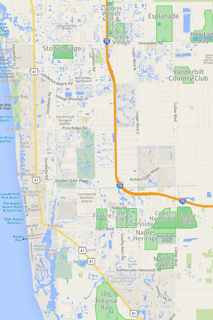 Naples Fl Map Ageorgio Map Of North Naples Florida Printable Maps Maps Of Florida 