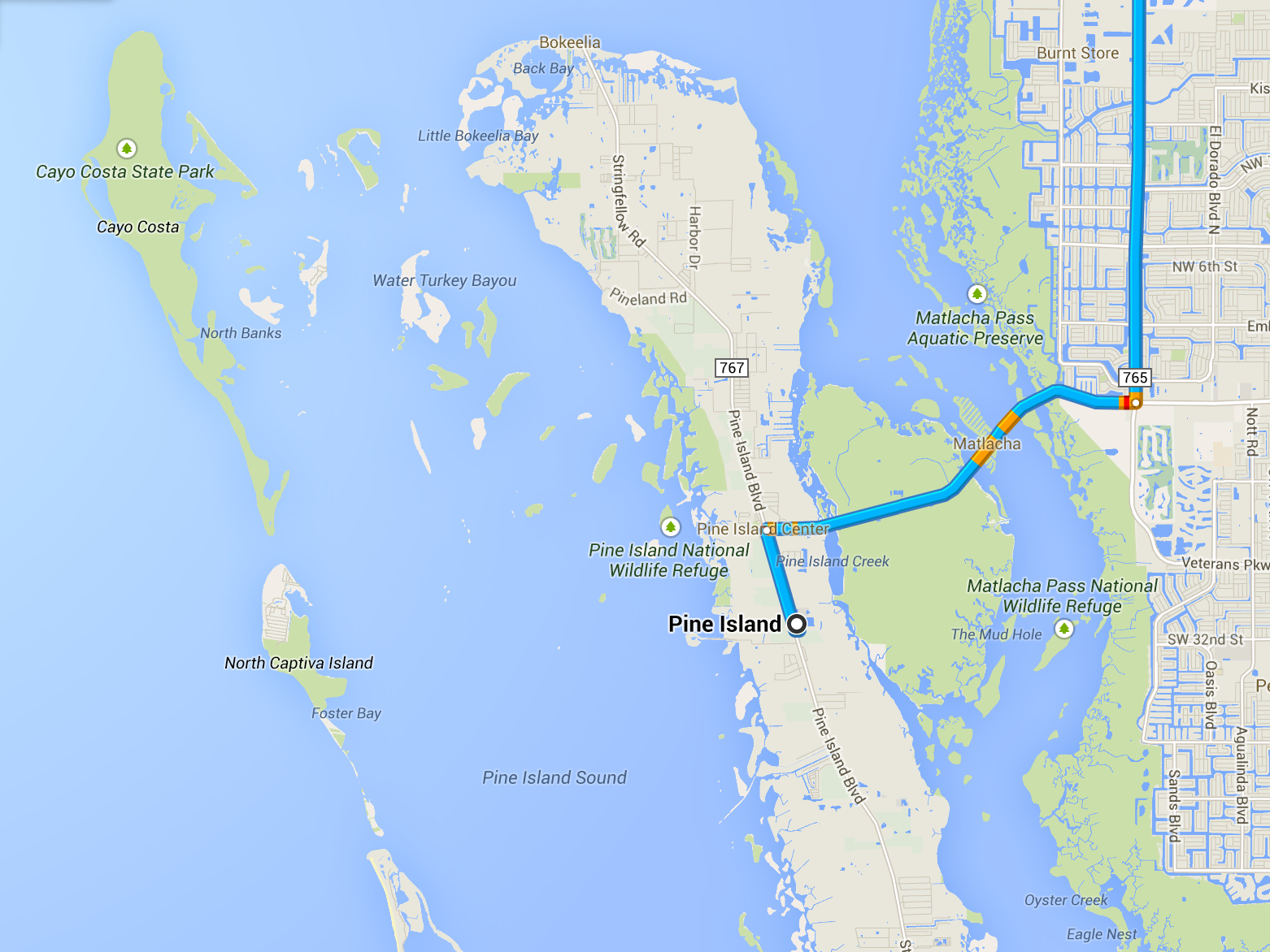 North Captiva Island Florida Map Printable Maps