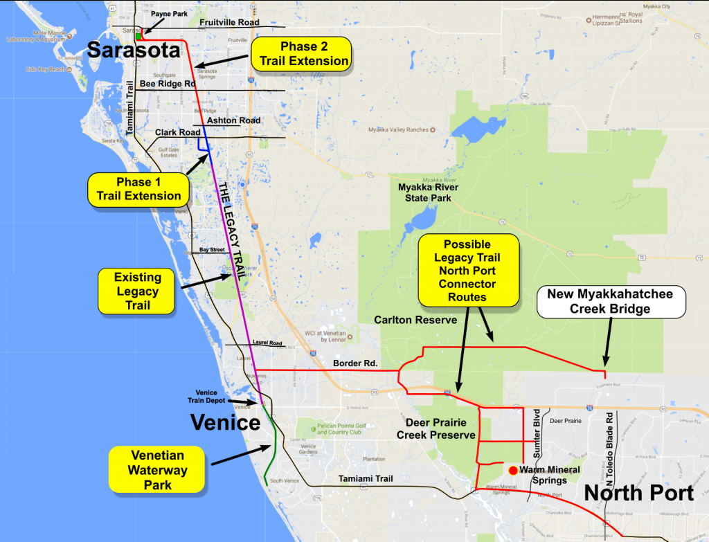 North Port Florida Street Map Printable Maps