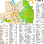 Ocala Tourist Map