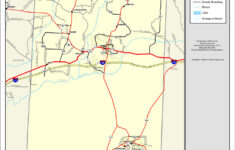 Okaloosa County Road Network Color 2009