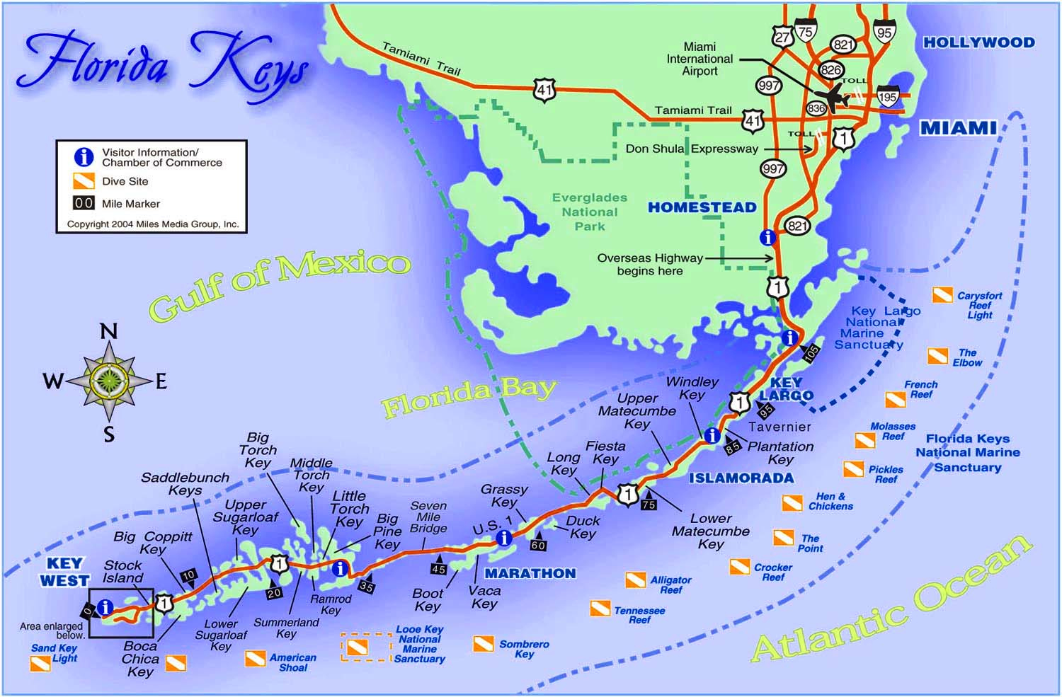 Photo Home Site Florida Keys Map