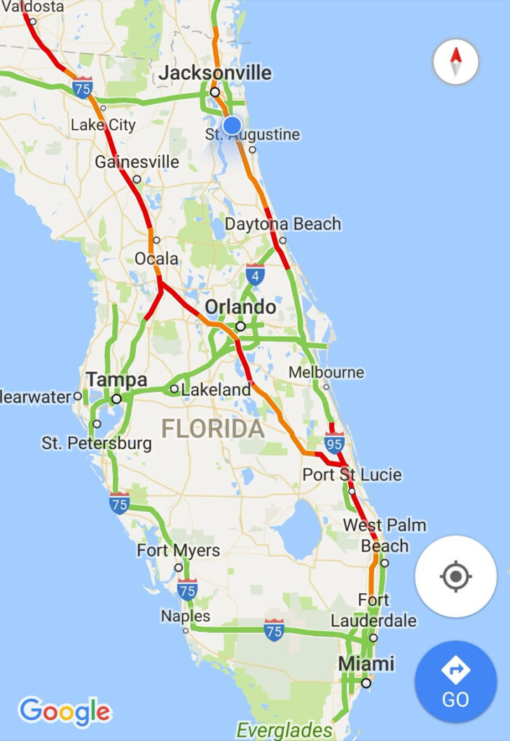 Google Map Of Florida