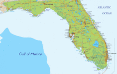 physical map of florida ezilon maps Physical Map Of Florida Ezilon Maps